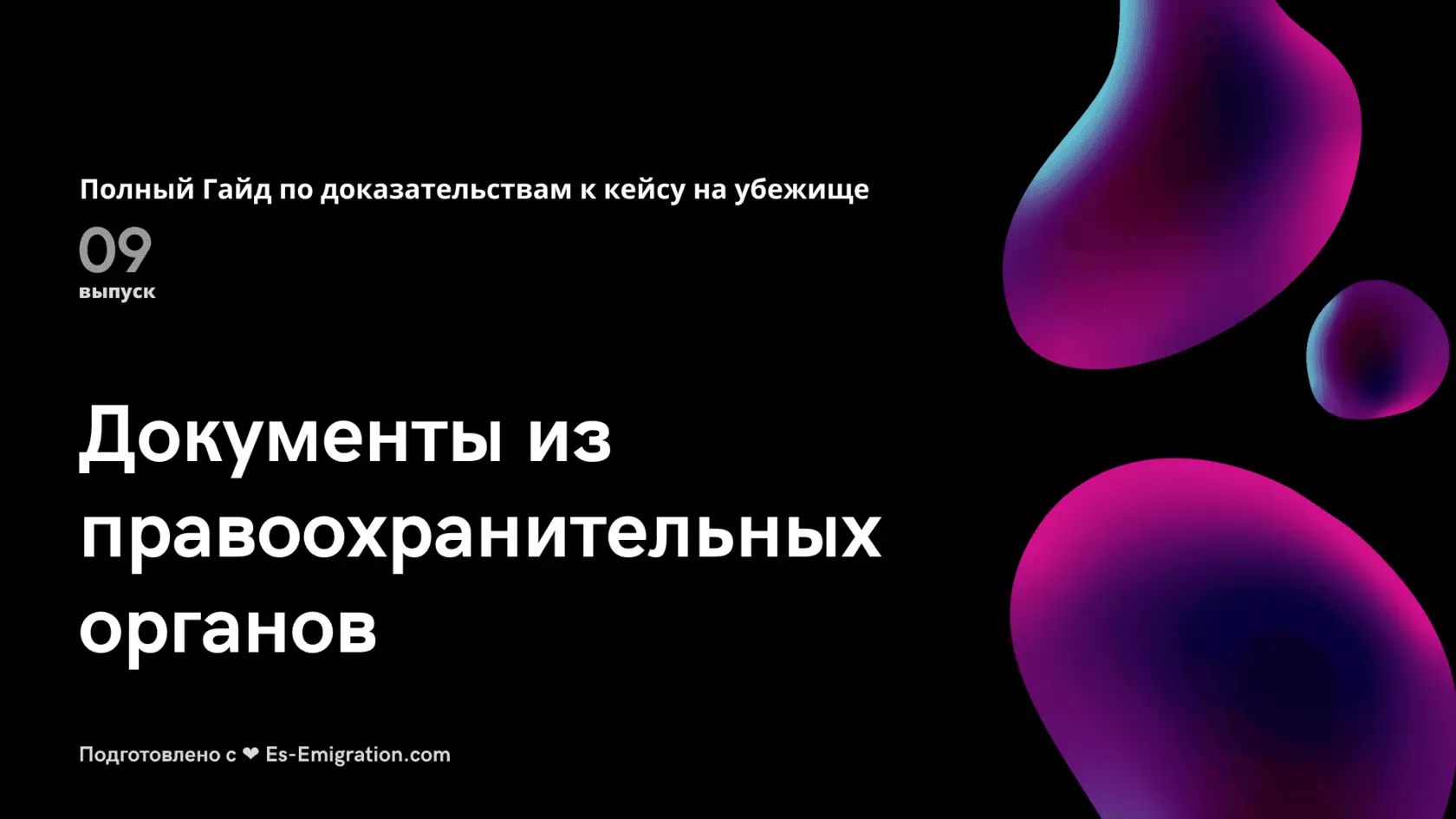 Полный гайд по доказательствам для кейса на убежище